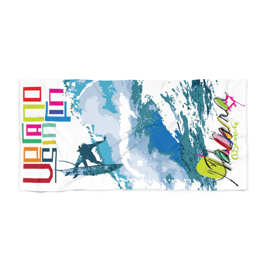 HBC- Habana Beach Collection- Beach Towel VERANO SURF