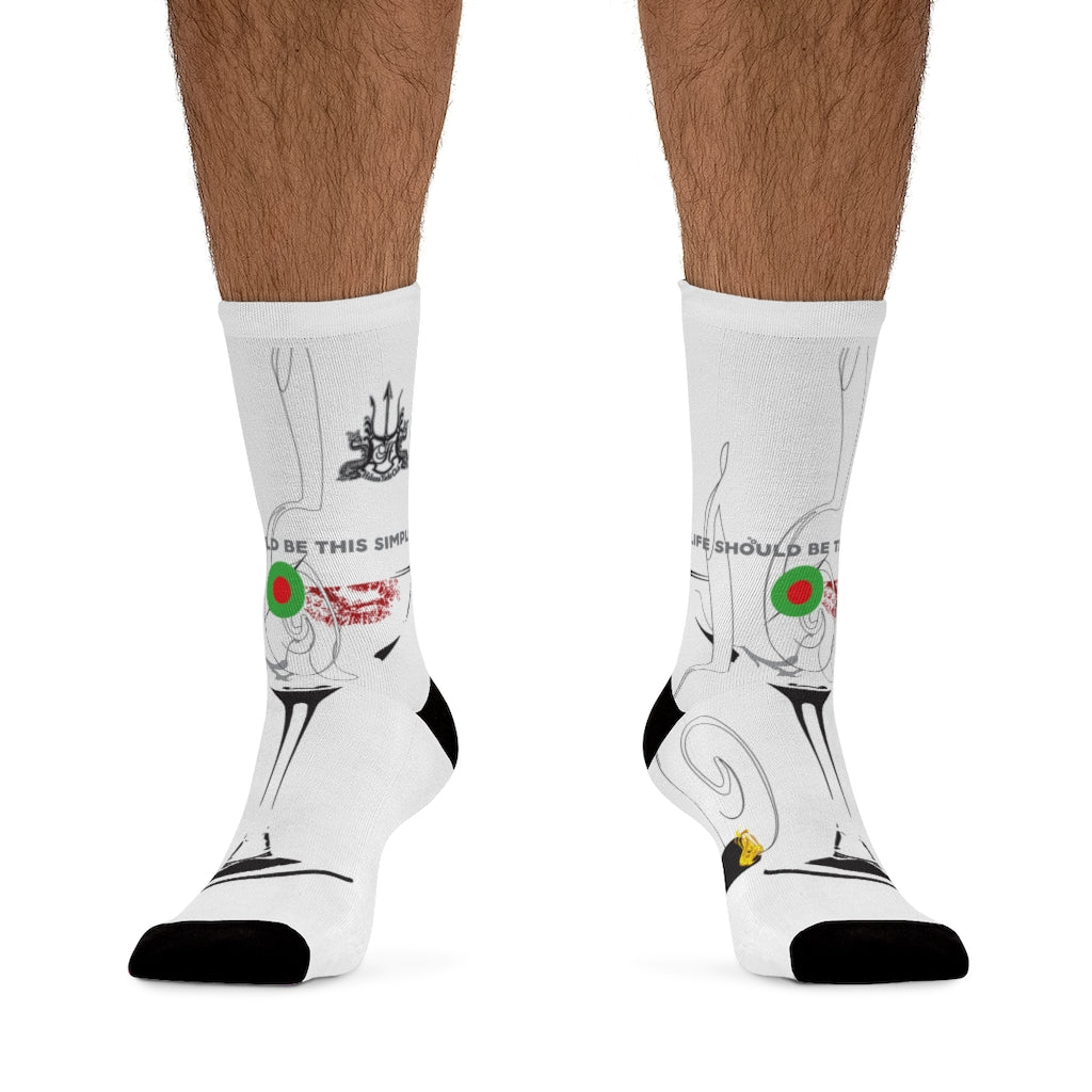 HYC- Habana Yacht Club- DTG Socks SIMPLE LIFE