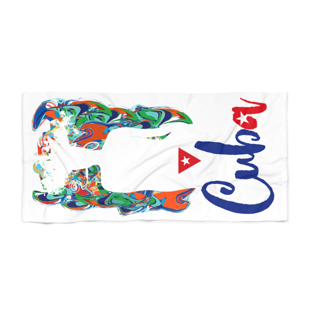 CBC- CopaBana Collection- Beach Towel CUBA SILHOUETTE