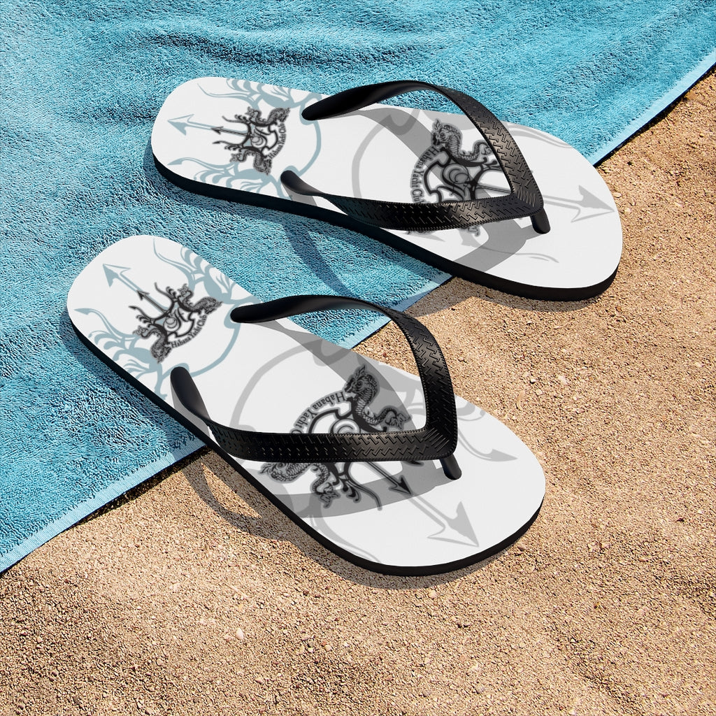 HYC- Habana Yacht Club- Unisex Flip-Flops TRIDENTS