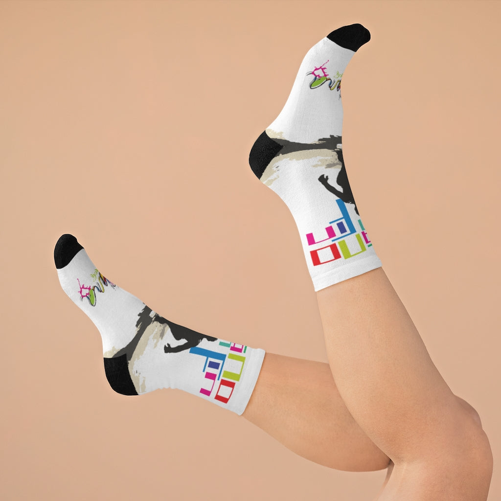 HBC- Habana Beach Collection- DTG Socks VERANO SURF