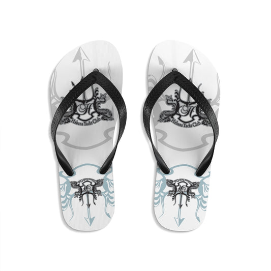 HYC- Habana Yacht Club- Unisex Flip-Flops TRIDENTS