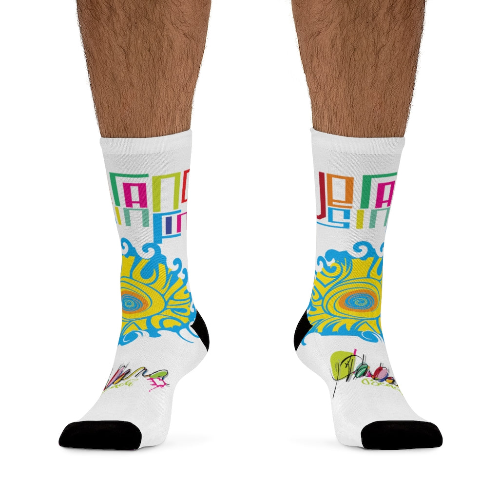 HBC- Habana Beach Collection- DTG Socks VERANO SOL