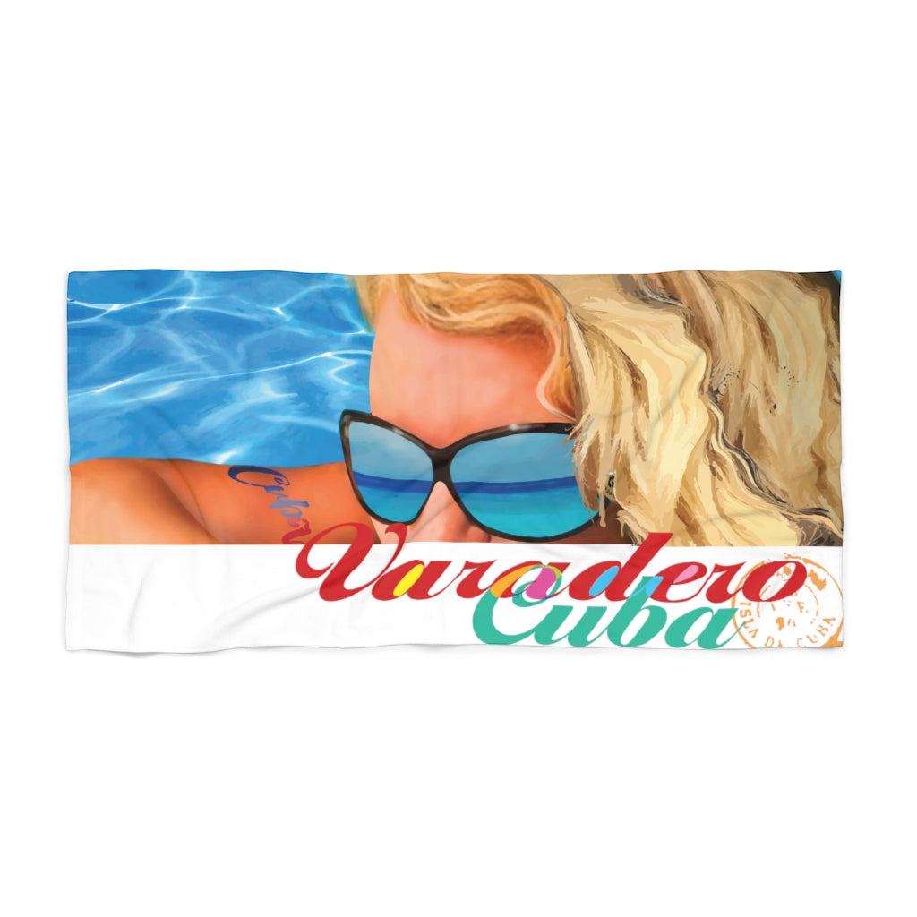 HBC- Habana Beach Collection- Beach Towel VARADERO BLONDE