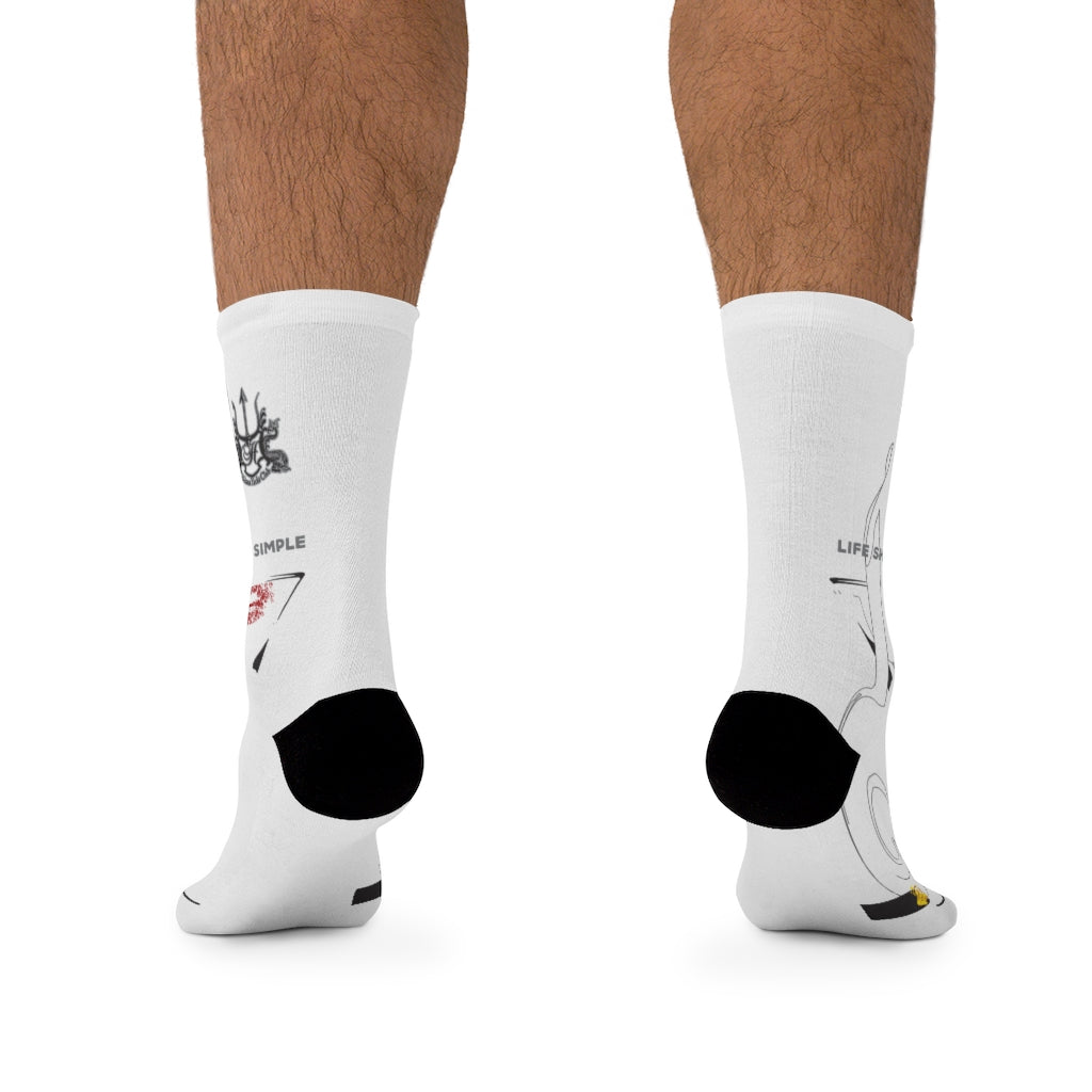 HYC- Habana Yacht Club- DTG Socks SIMPLE LIFE