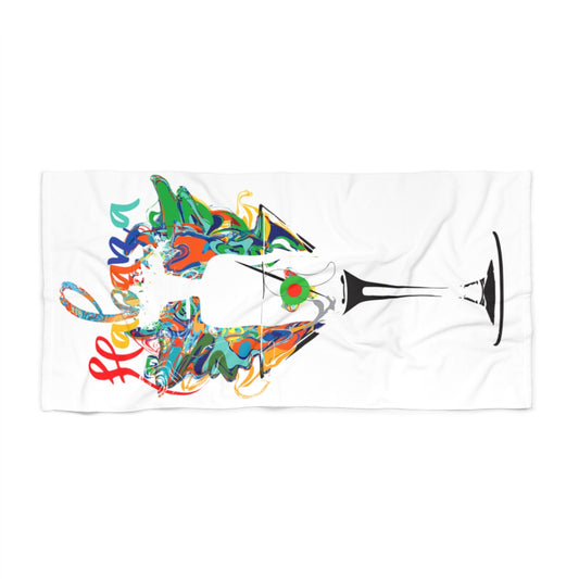 CBC- CopaBana Collection- Beach Towel HABANA SILHOUETTE MARTINI