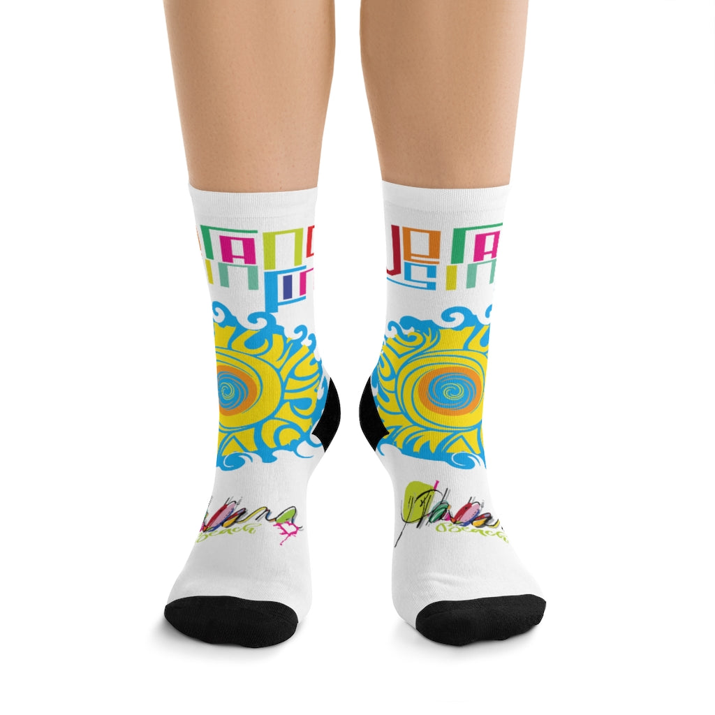 HBC- Habana Beach Collection- DTG Socks VERANO SOL