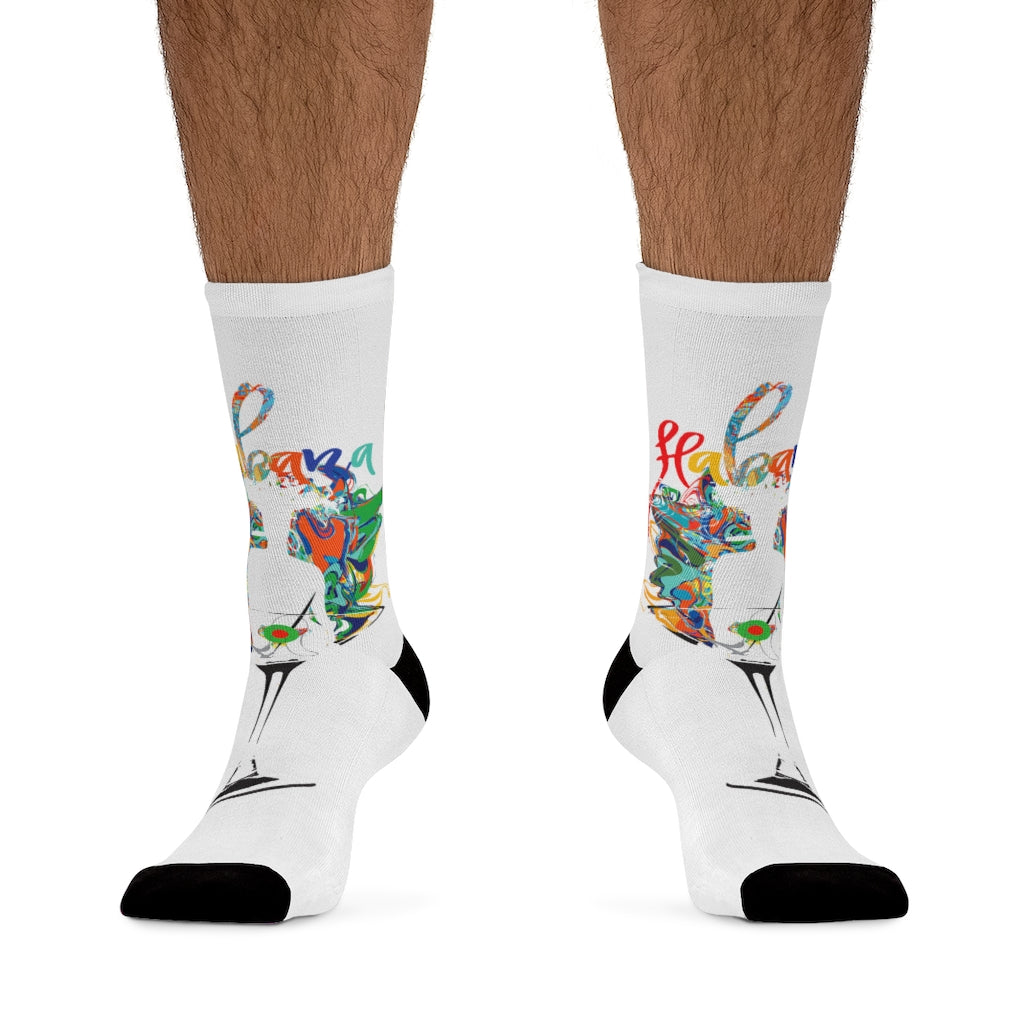 CBC- CopaBana Collection- DTG Socks SILHOUETTE MARTINI