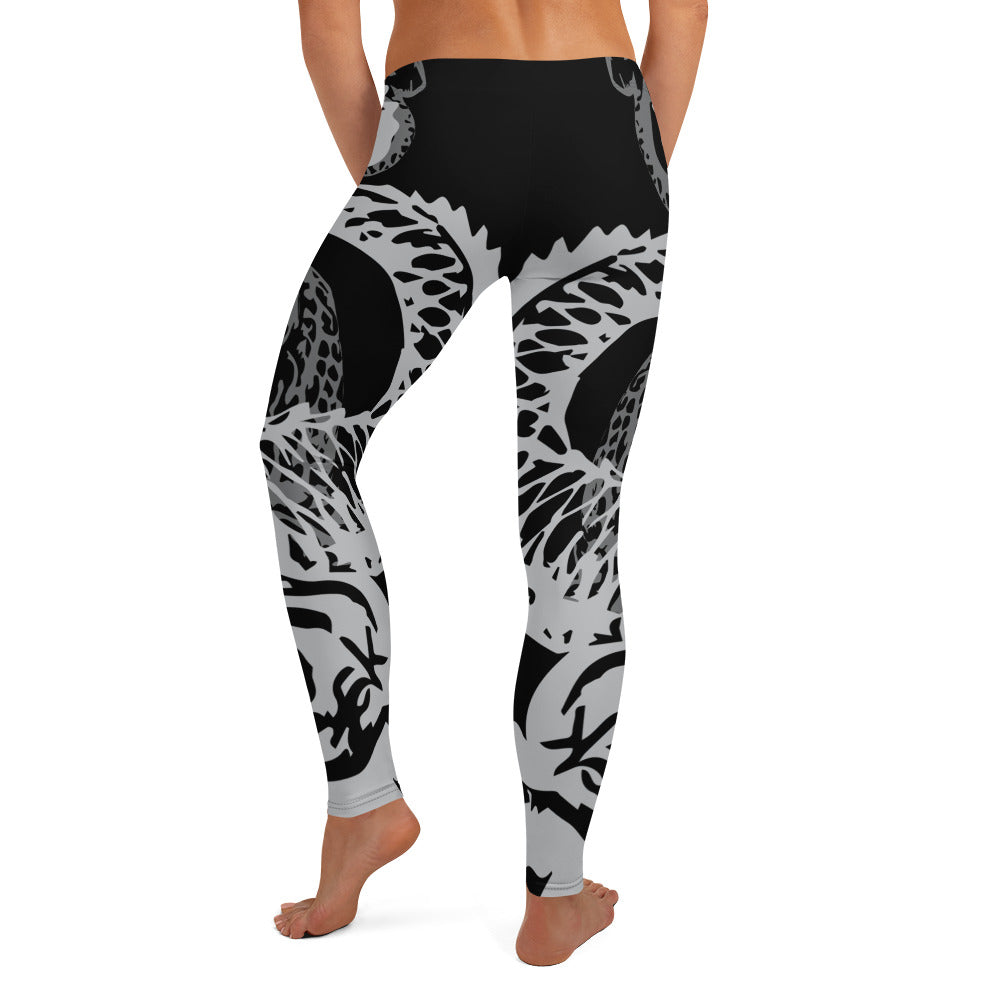 HYC- Habana Yacht Club- Leggings BLACK DRAGON