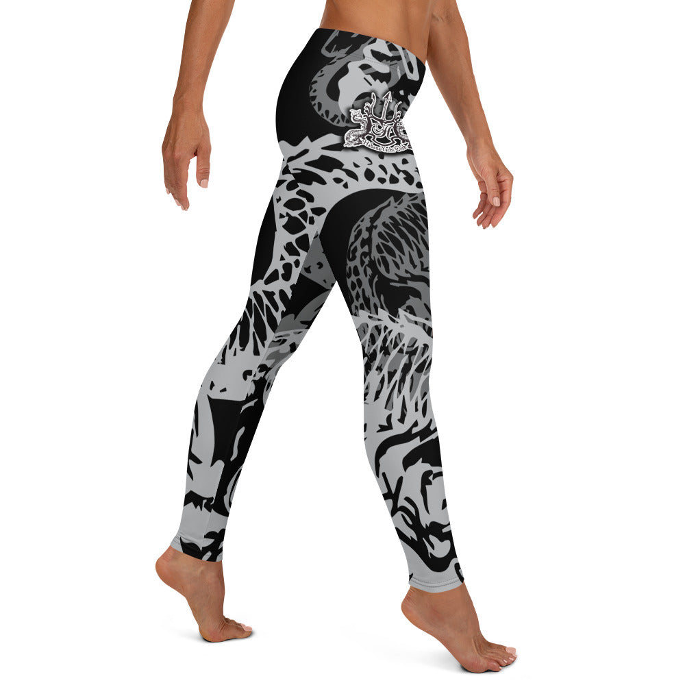 HYC- Habana Yacht Club- Leggings BLACK DRAGON