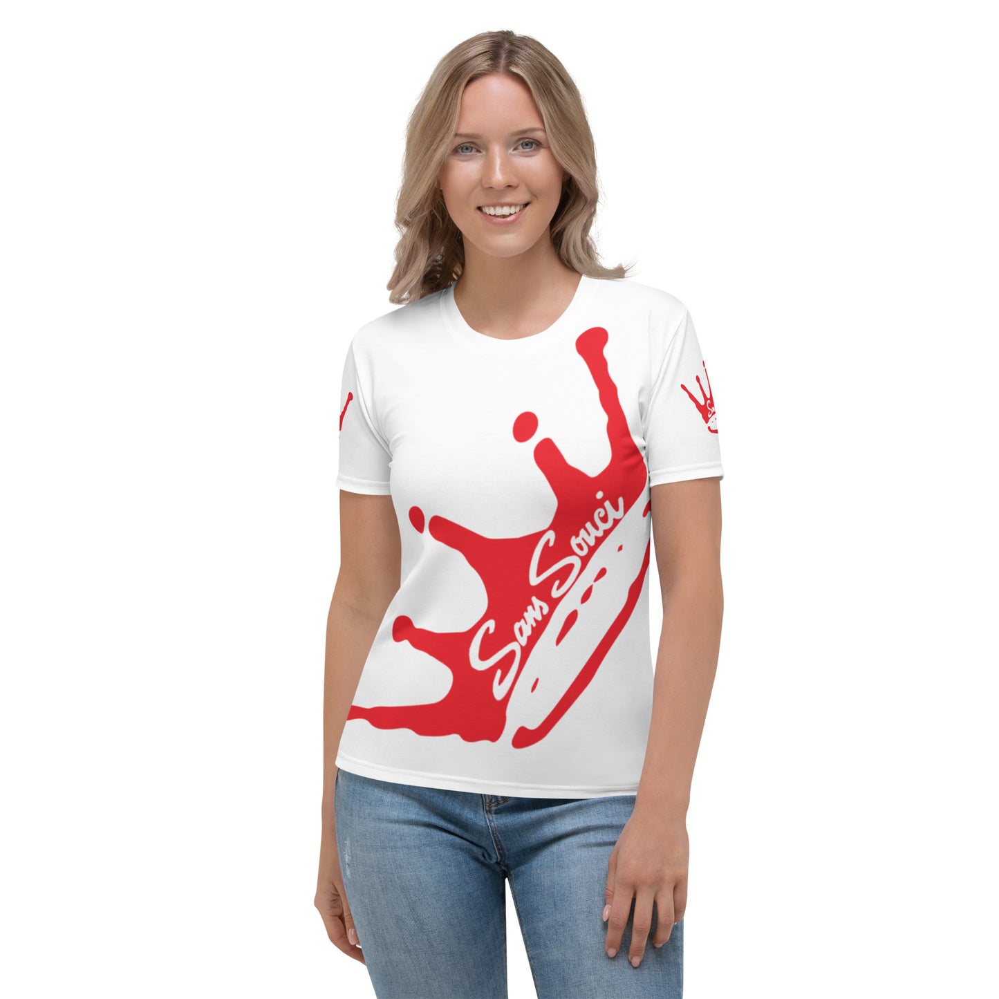 BVC- BanaVieja Collection- Women's T-shirt SANS SOUCI CROWN