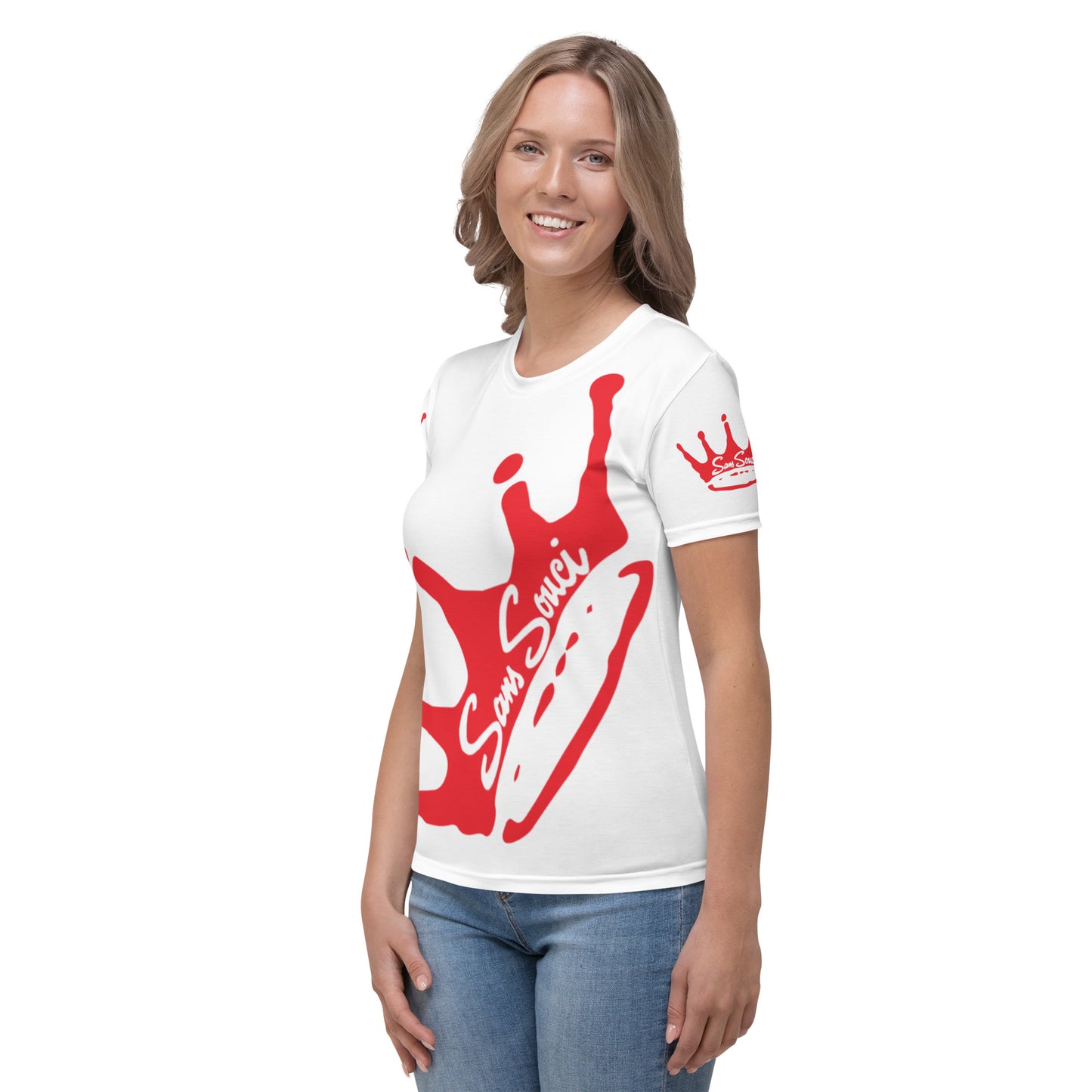 BVC- BanaVieja Collection- Women's T-shirt SANS SOUCI CROWN