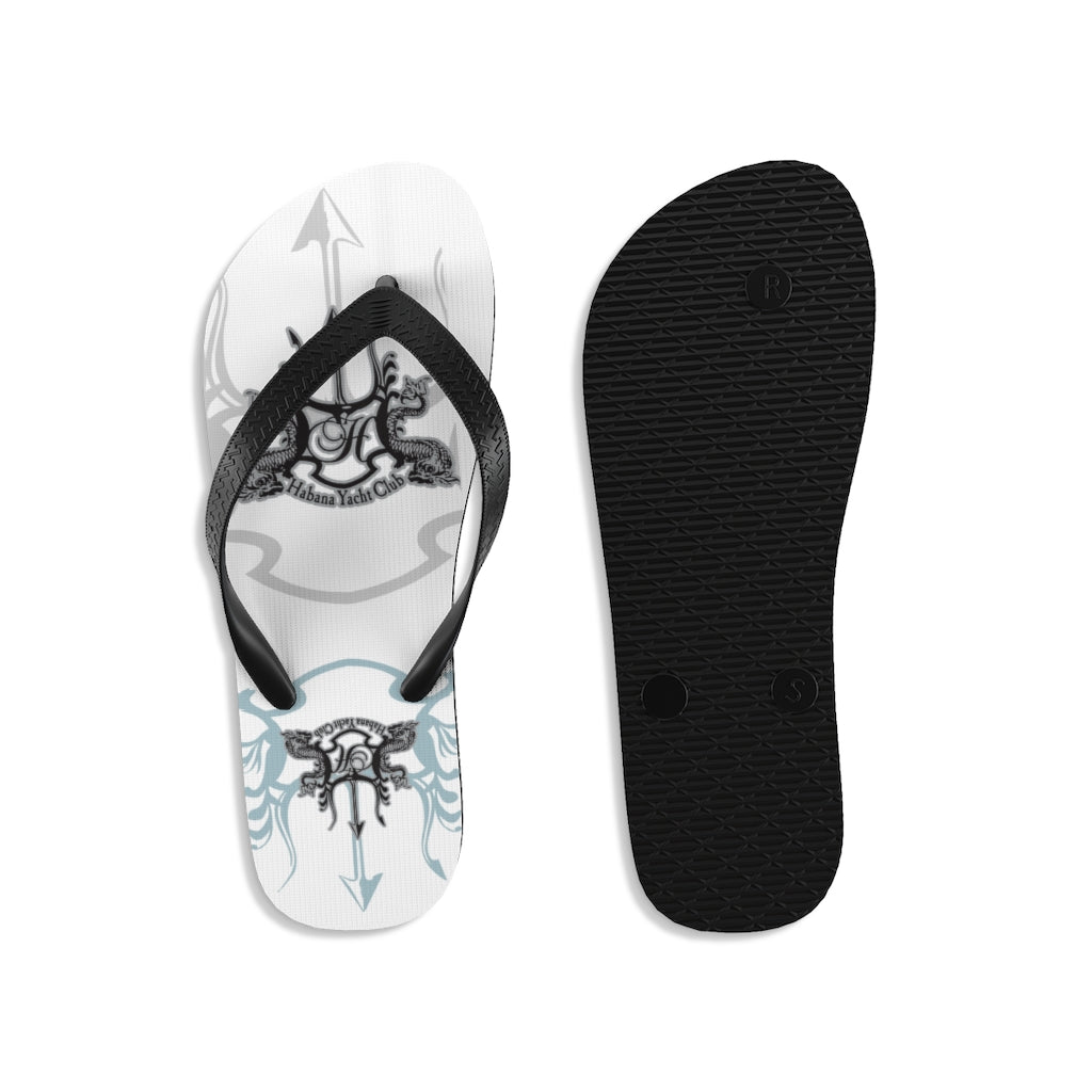 HYC- Habana Yacht Club- Unisex Flip-Flops TRIDENTS