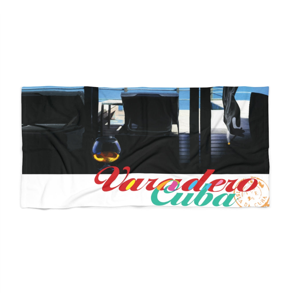 CBC- CopaBana Collection- Beach Towel COGNAC & A SMOKE