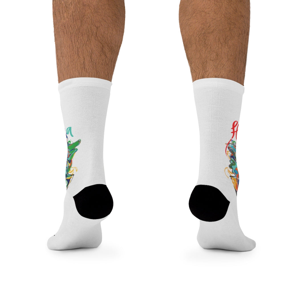 CBC- CopaBana Collection- DTG Socks SILHOUETTE MARTINI