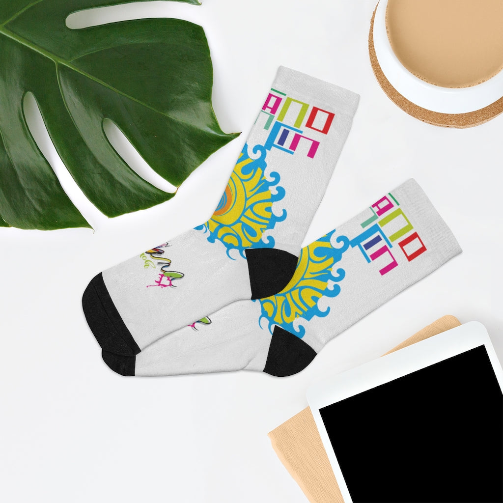 HBC- Habana Beach Collection- DTG Socks VERANO SOL