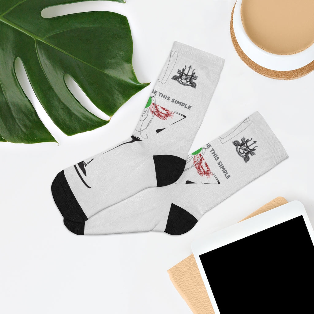 HYC- Habana Yacht Club- DTG Socks SIMPLE LIFE