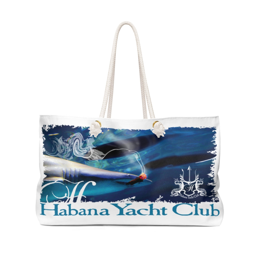 HYC- Habana Yacht Club- Weekender Bag CIGAR SHARK