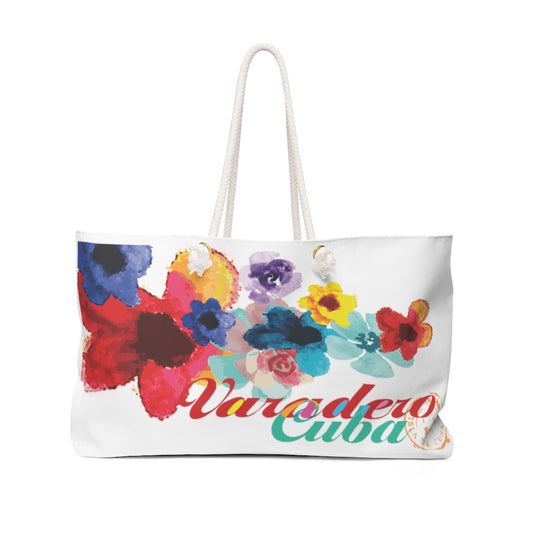 BVC- BanaVieja Collection- Weekender Bag VARADERO FLOWERS