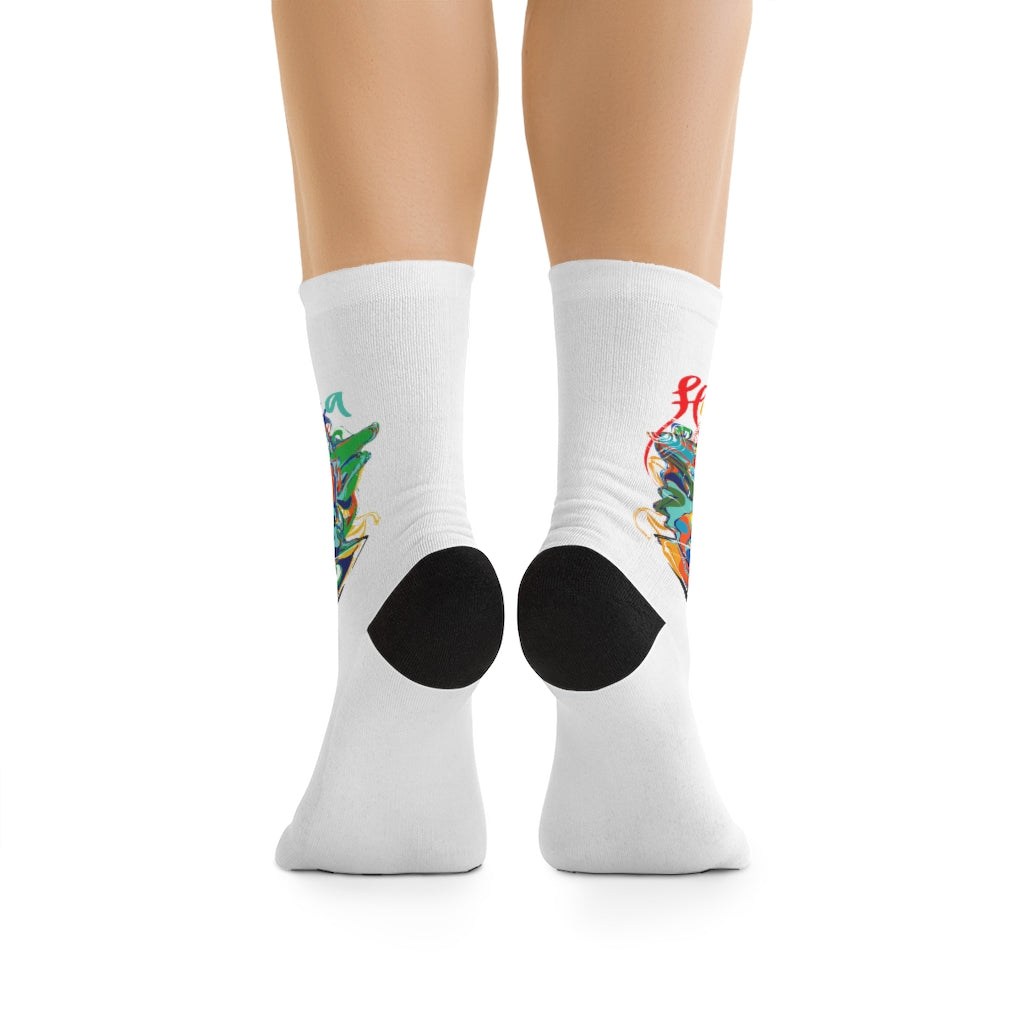 CBC- CopaBana Collection- DTG Socks SILHOUETTE MARTINI