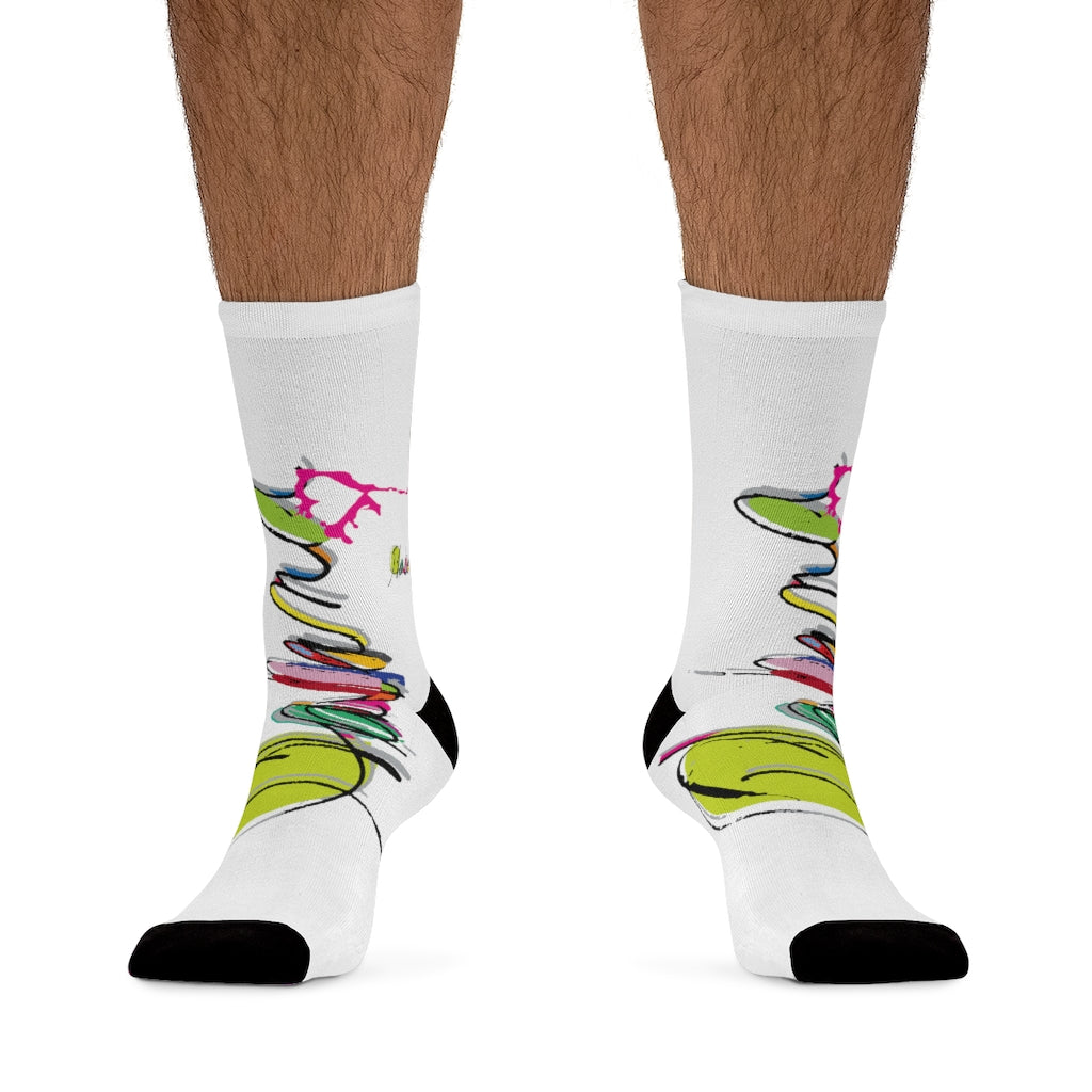 HBC- Habana Beach Collection- DTG Socks HABANA LOVE