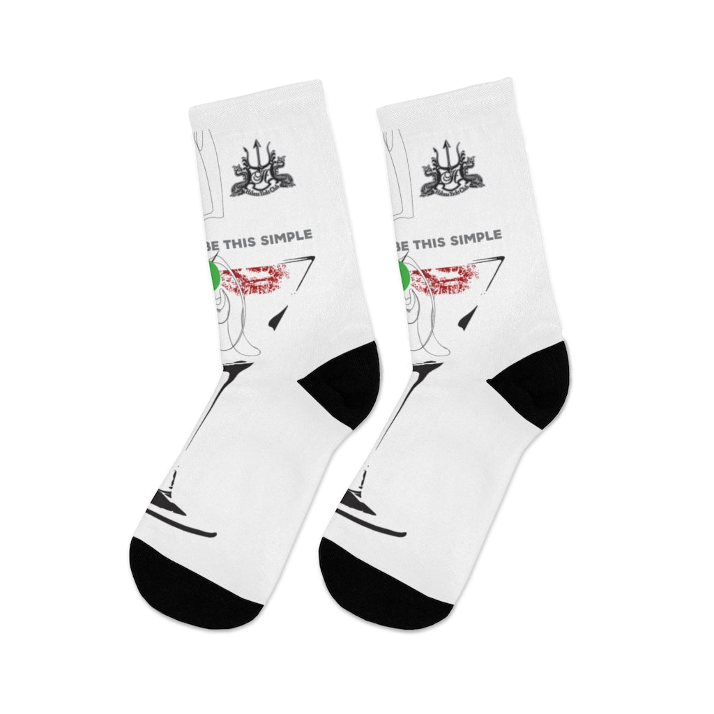 HYC- Habana Yacht Club- DTG Socks SIMPLE LIFE