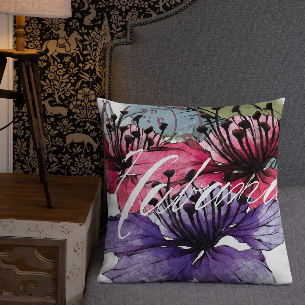 BVC- BanaVieja Collection- Premium Pillow HABANA LILIES