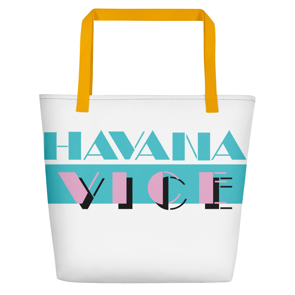 EBC- El Barrio Collection- Beach Bag HAVANA VICE LOGO