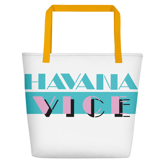 EBC- El Barrio Collection- Beach Bag HAVANA VICE LOGO