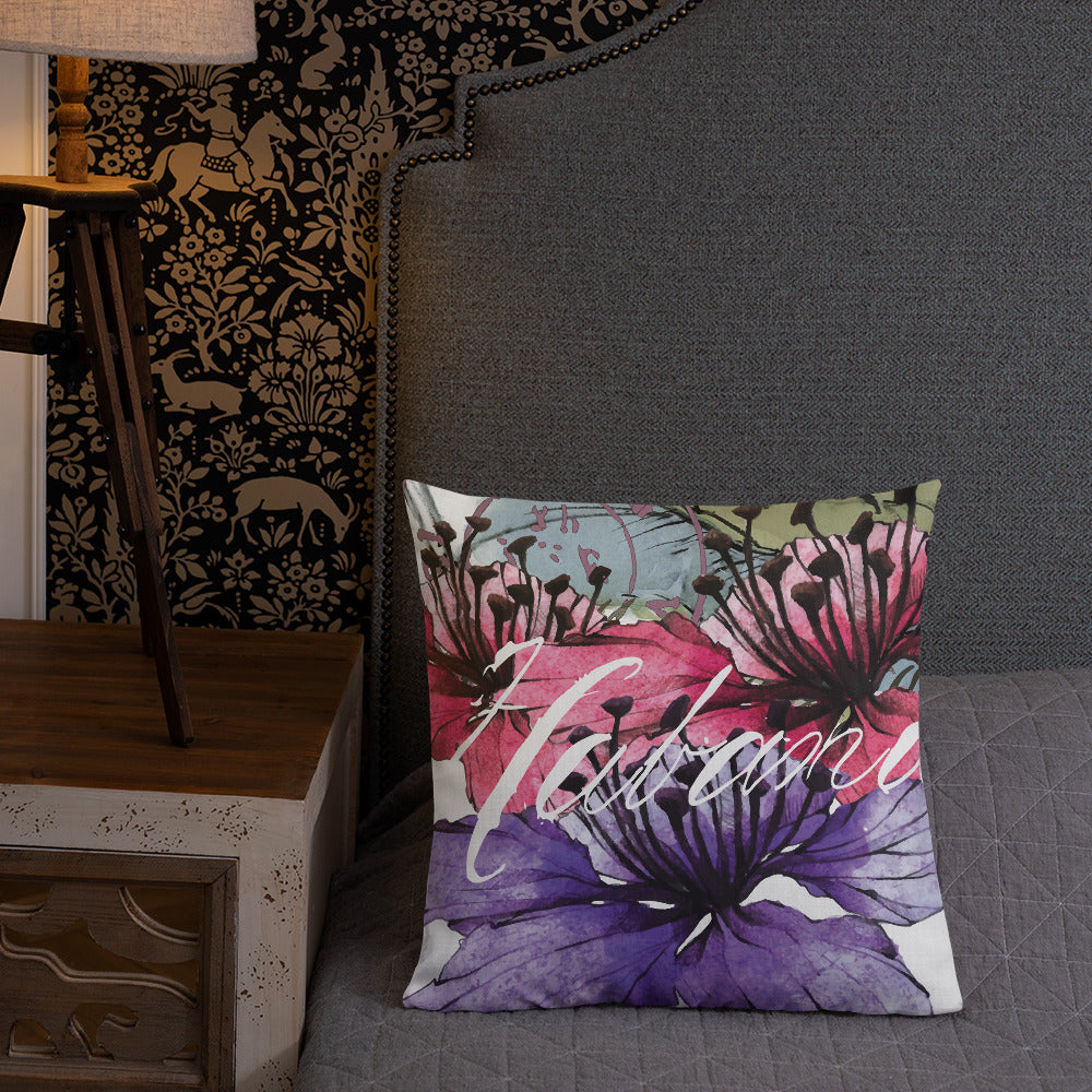 BVC- BanaVieja Collection- Premium Pillow HABANA LILIES