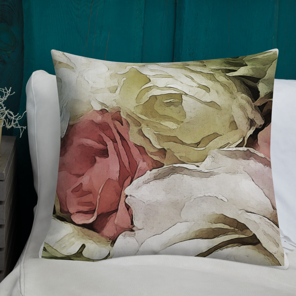 BVC- BanaVieja Collection- Premium Pillow SENSUAL FLOWERS