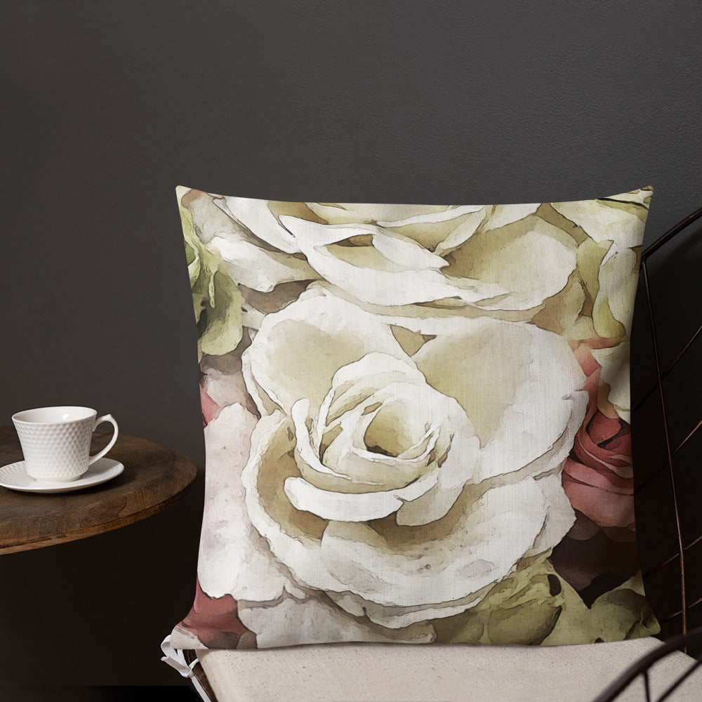 BVC- BanaVieja Collection- Premium Pillow SENSUAL FLOWERS 2