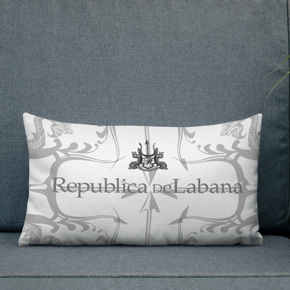 HYC- Habana Yacht Club- Premium Pillow LABANA