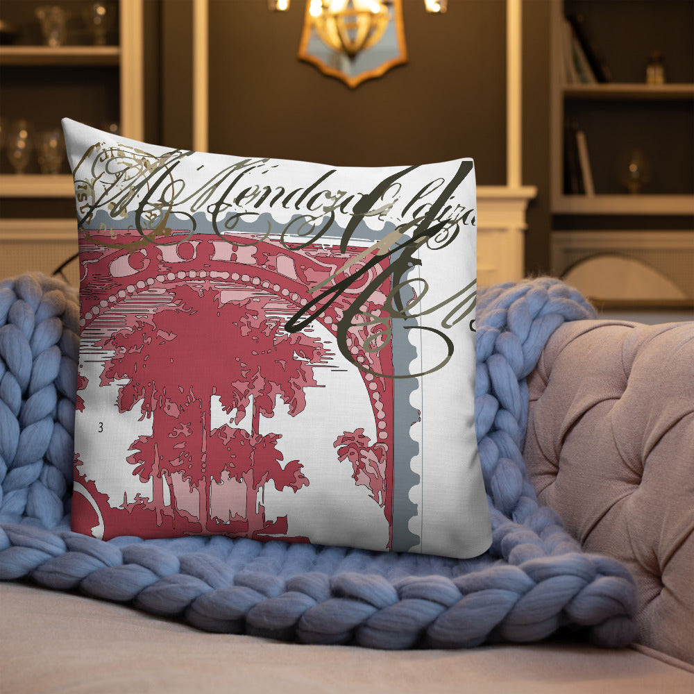 BVC- BanaVieja Collection- Premium Pillow MENDOZA PALMS 3