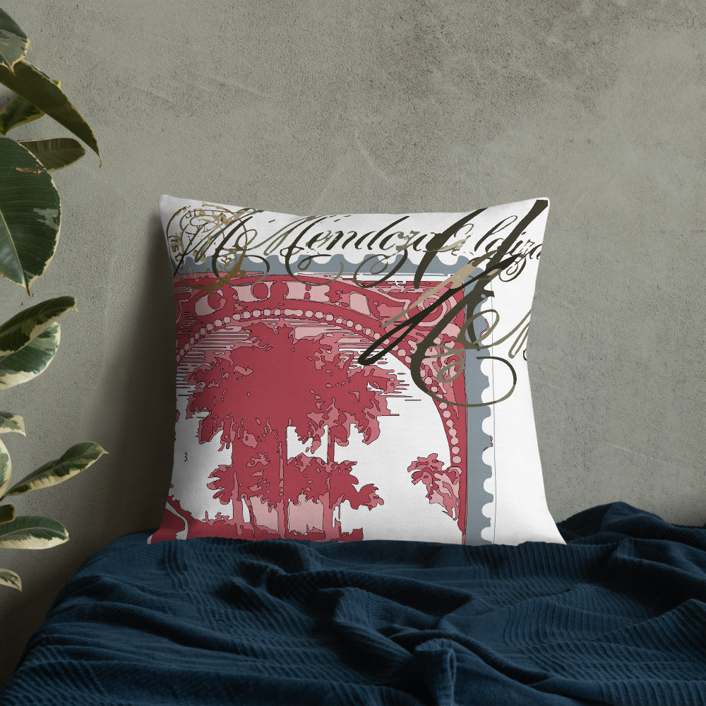 BVC- BanaVieja Collection- Premium Pillow MENDOZA PALMS 3