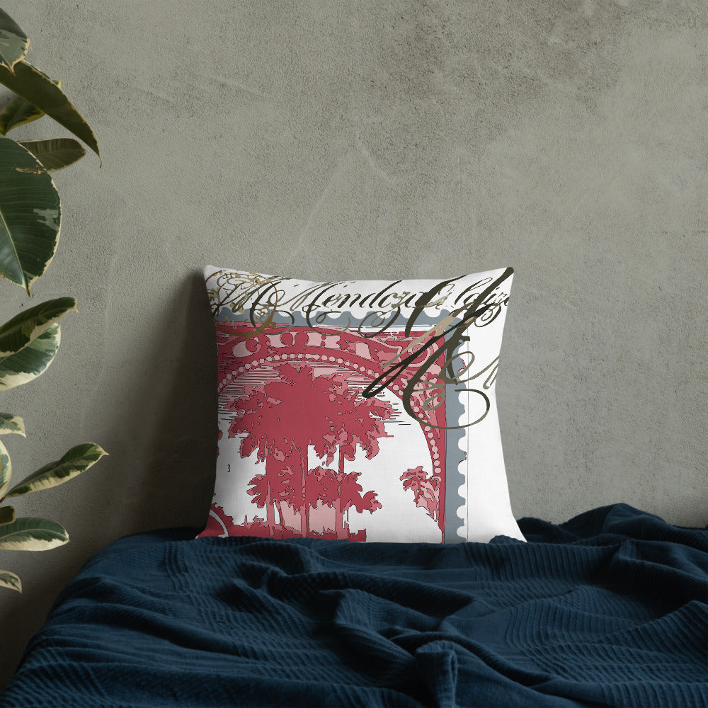 BVC- BanaVieja Collection- Premium Pillow MENDOZA PALMS 3