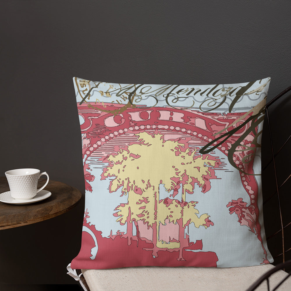 BVC- BanaVieja Collection- Premium Pillow 5 MENDOZA PALMS 2