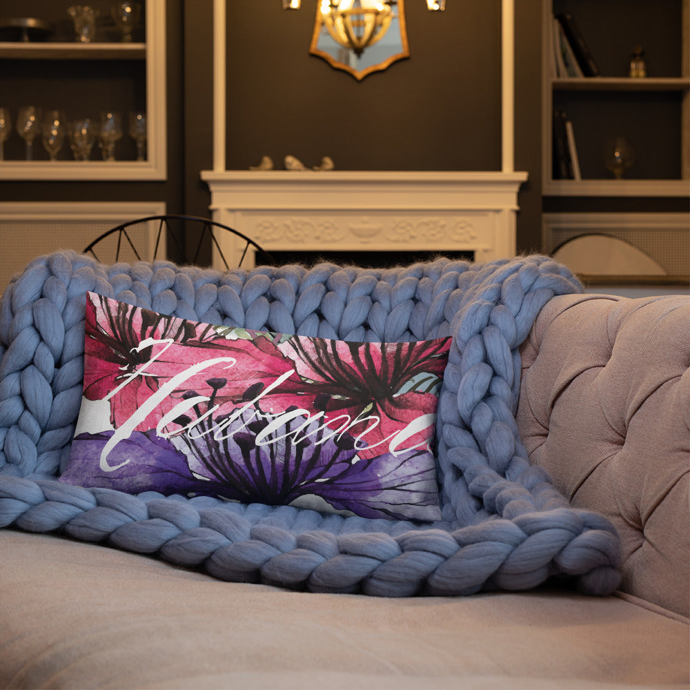 BVC- BanaVieja Collection- Premium Pillow HABANA LILIES