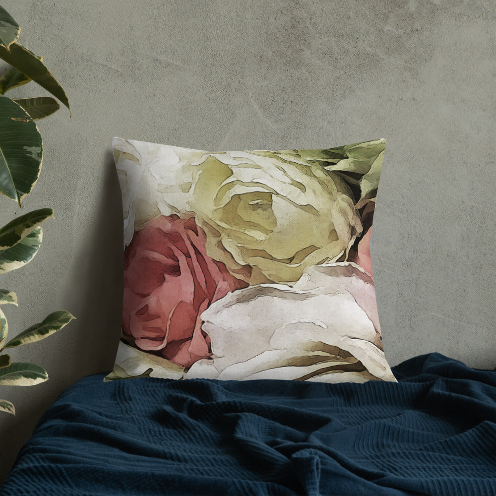 BVC- BanaVieja Collection- Premium Pillow SENSUAL FLOWERS