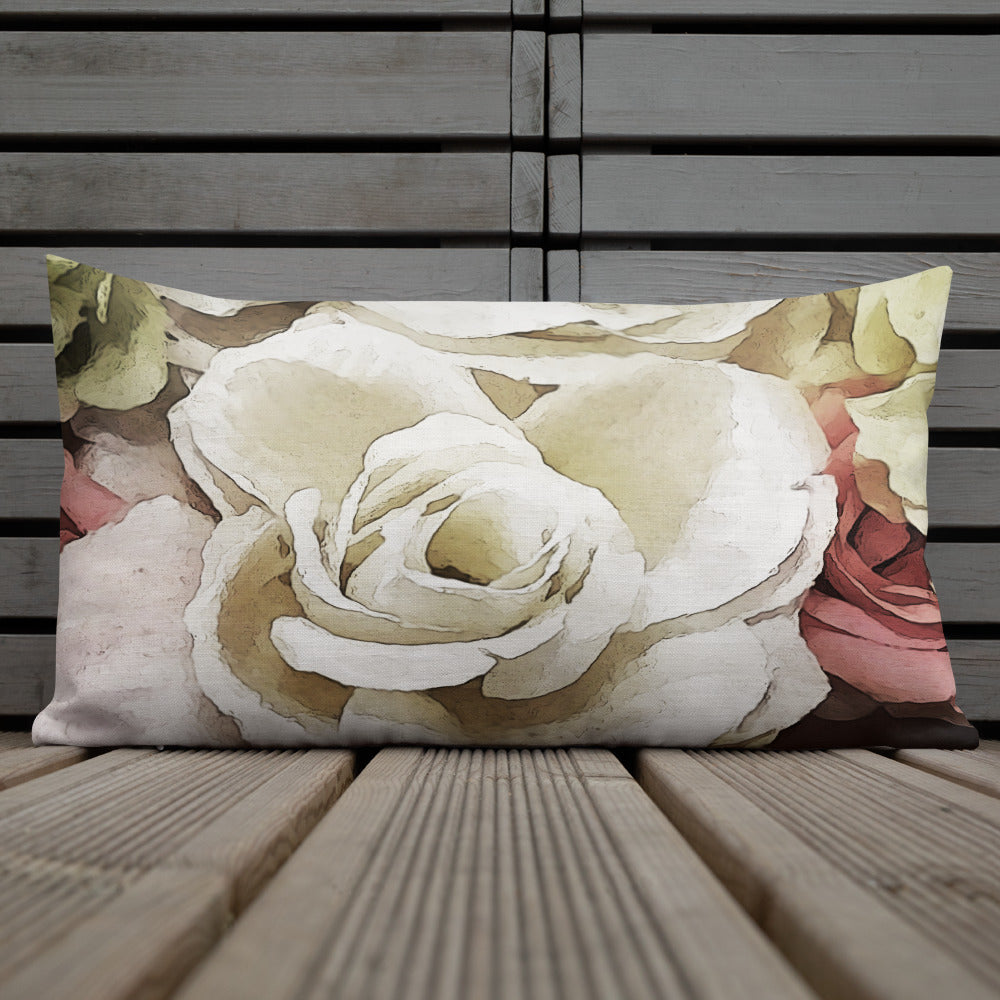 BVC- BanaVieja Collection- Premium Pillow SENSUAL FLOWERS 2