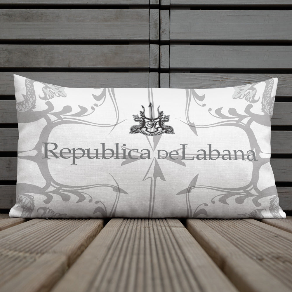 HYC- Habana Yacht Club- Premium Pillow LABANA