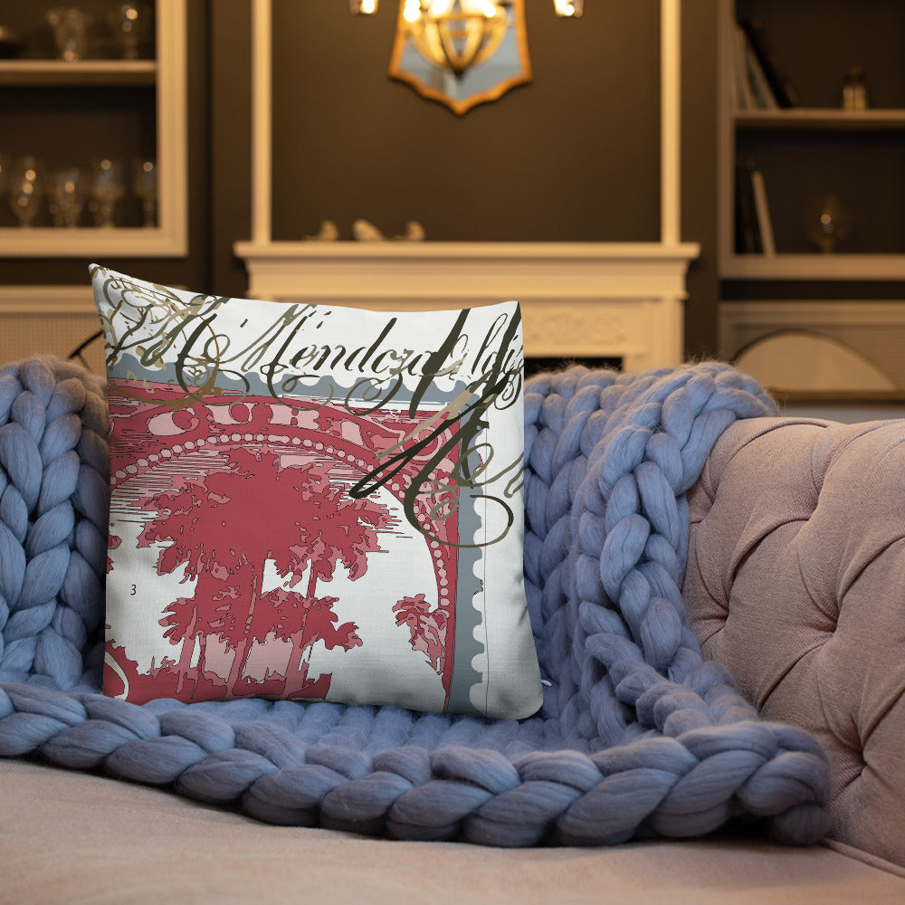 BVC- BanaVieja Collection- Premium Pillow MENDOZA PALMS 3