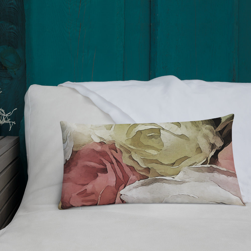 BVC- BanaVieja Collection- Premium Pillow SENSUAL FLOWERS