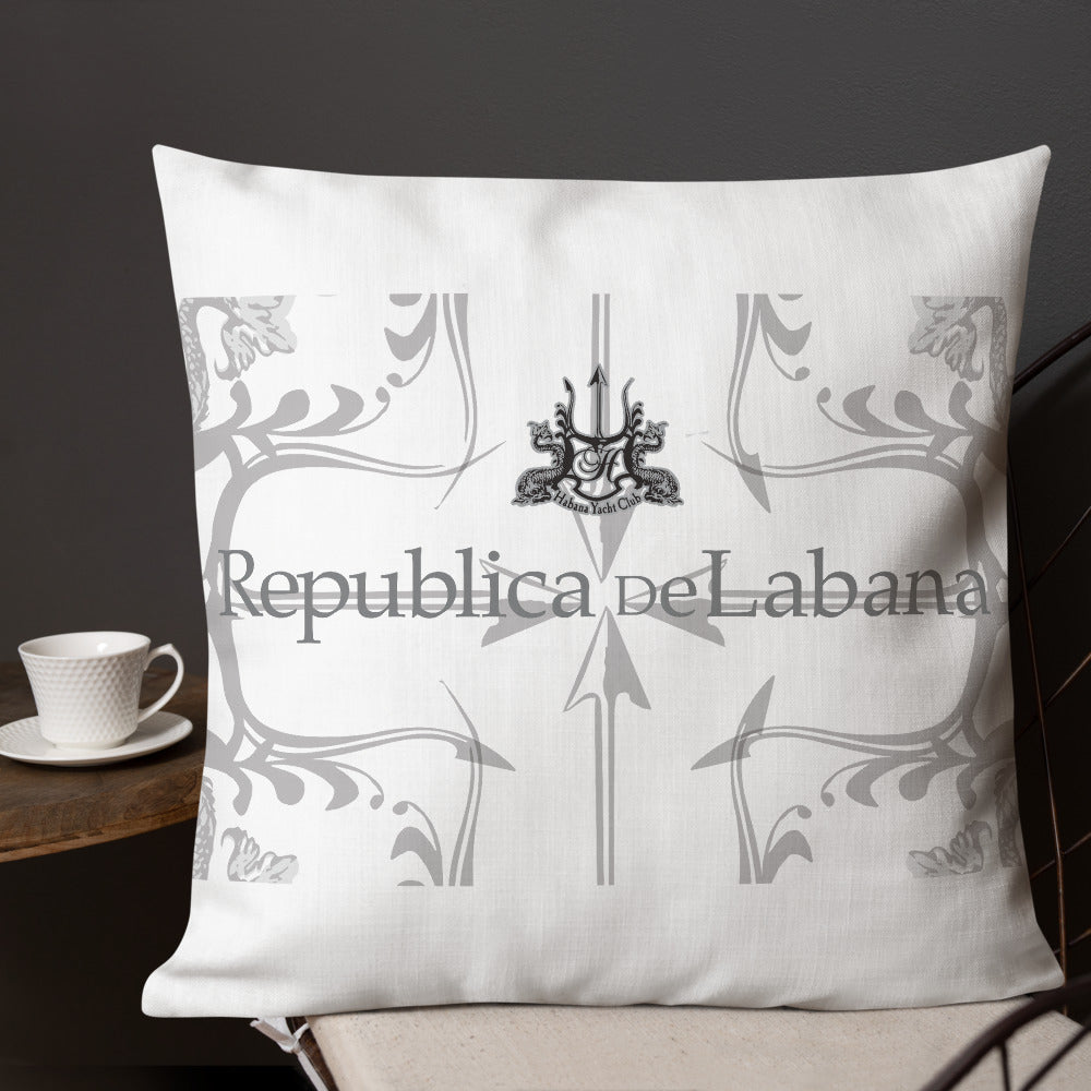 HYC- Habana Yacht Club- Premium Pillow LABANA