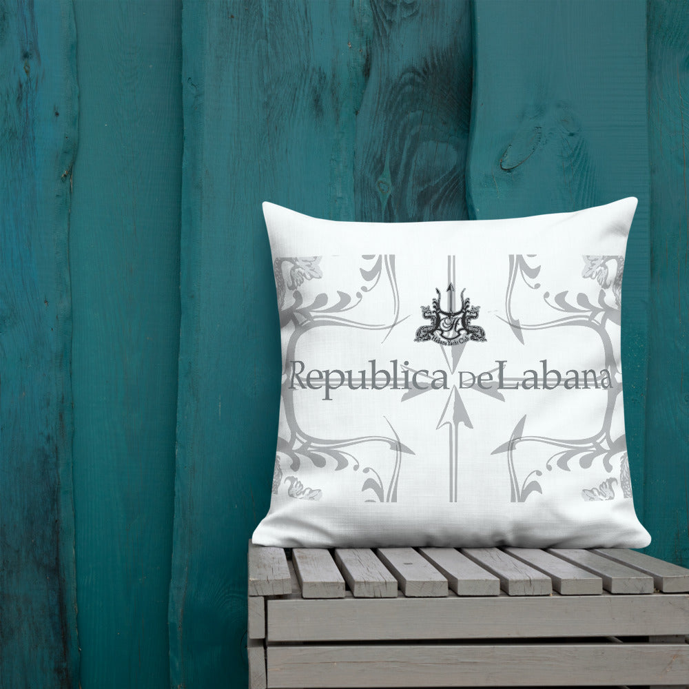 HYC- Habana Yacht Club- Premium Pillow LABANA