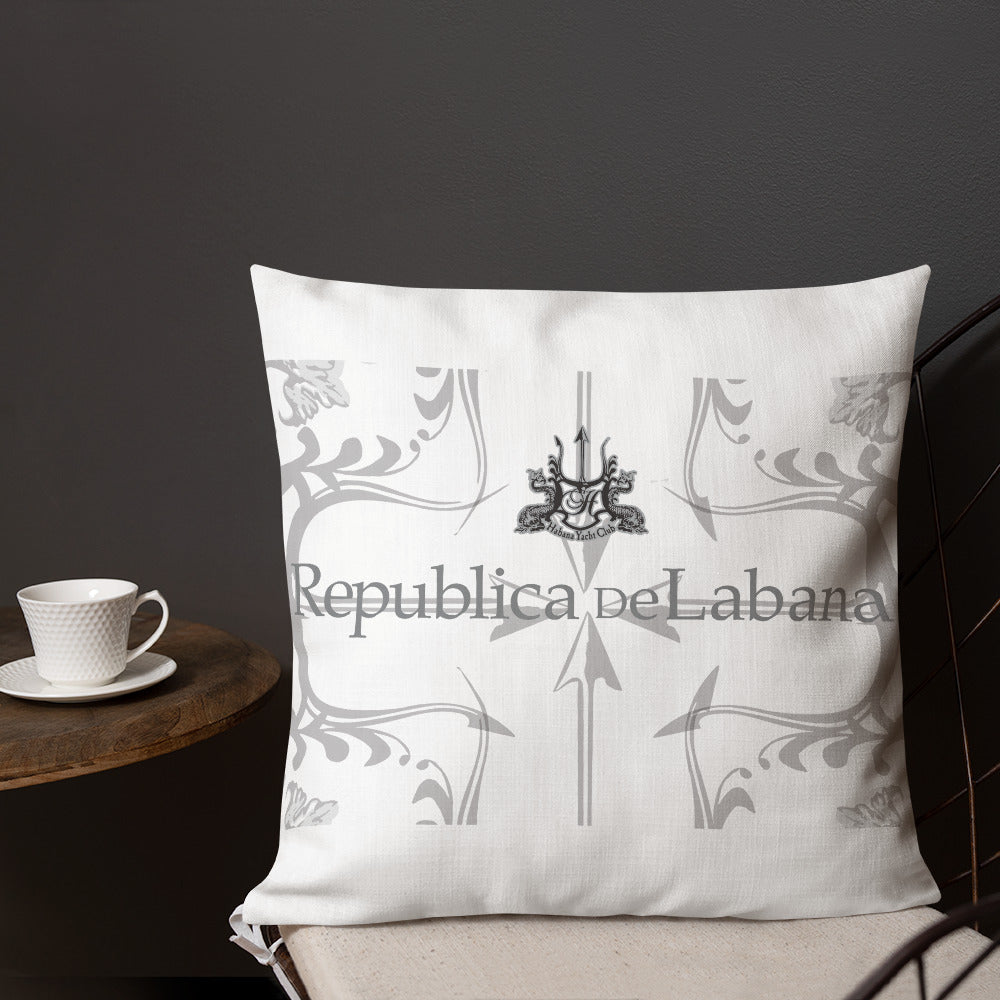 HYC- Habana Yacht Club- Premium Pillow LABANA