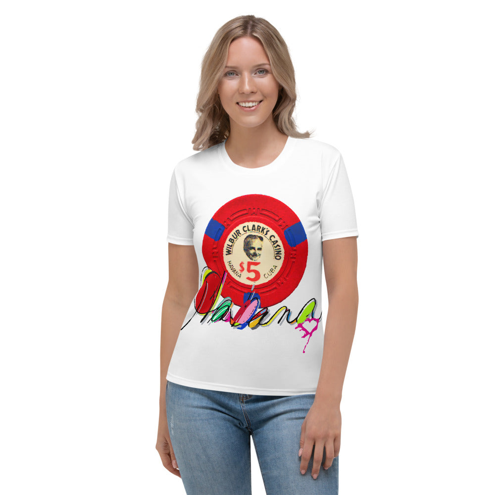 CBC- CopaBana Collection- Women's T-shirt HABANA CHIP