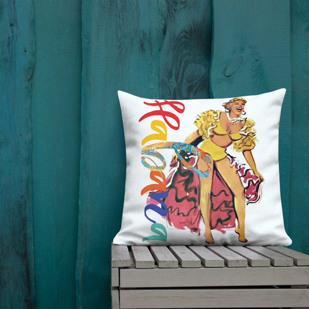 CBC- CopaBana Collection- Premium Pillow CABARET GIRL