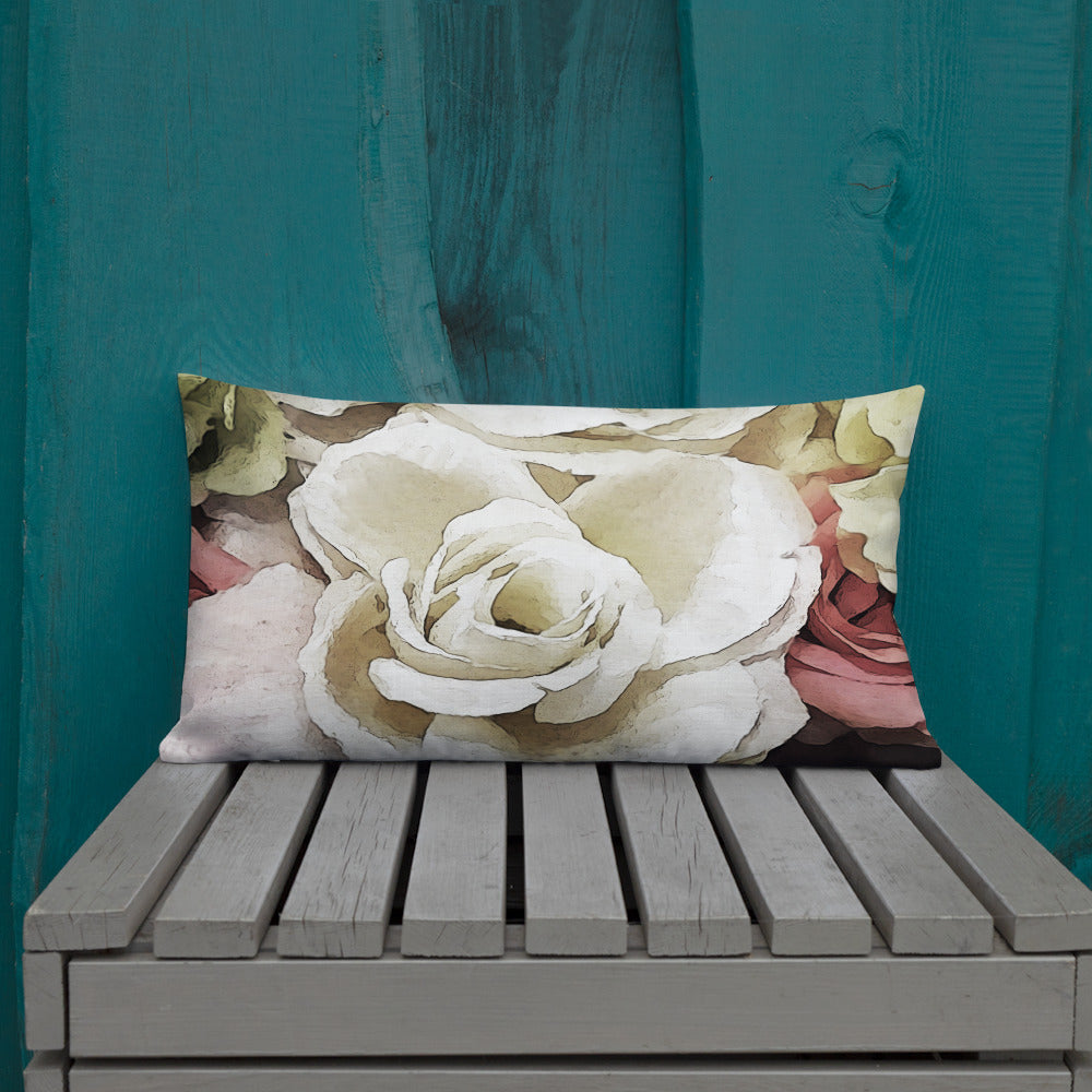 BVC- BanaVieja Collection- Premium Pillow SENSUAL FLOWERS 2