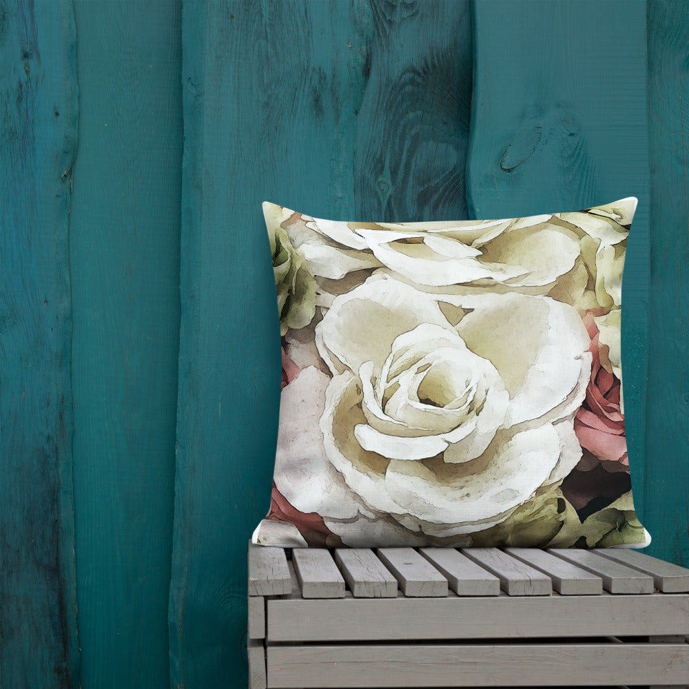 BVC- BanaVieja Collection- Premium Pillow SENSUAL FLOWERS 2